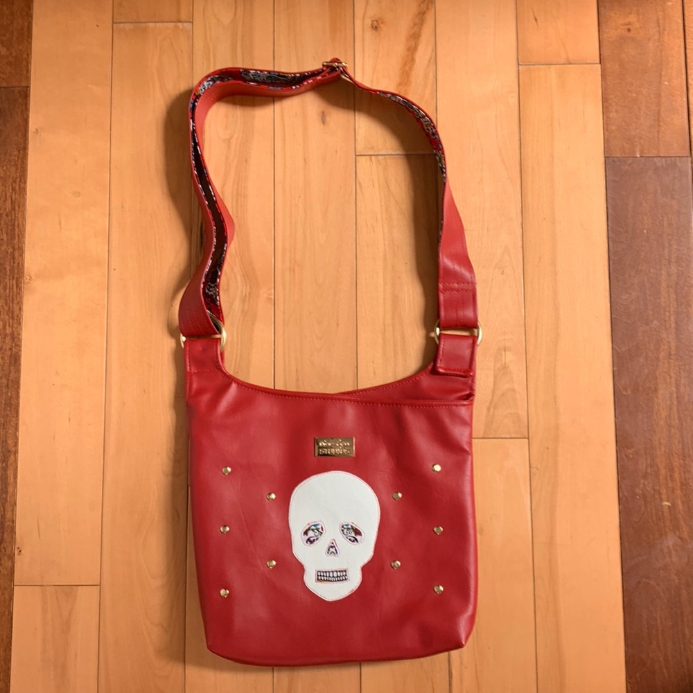 New no tag sugar skull purse